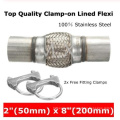 Stainless Steel Nipple Exhaust Flex Pipe with High Quality